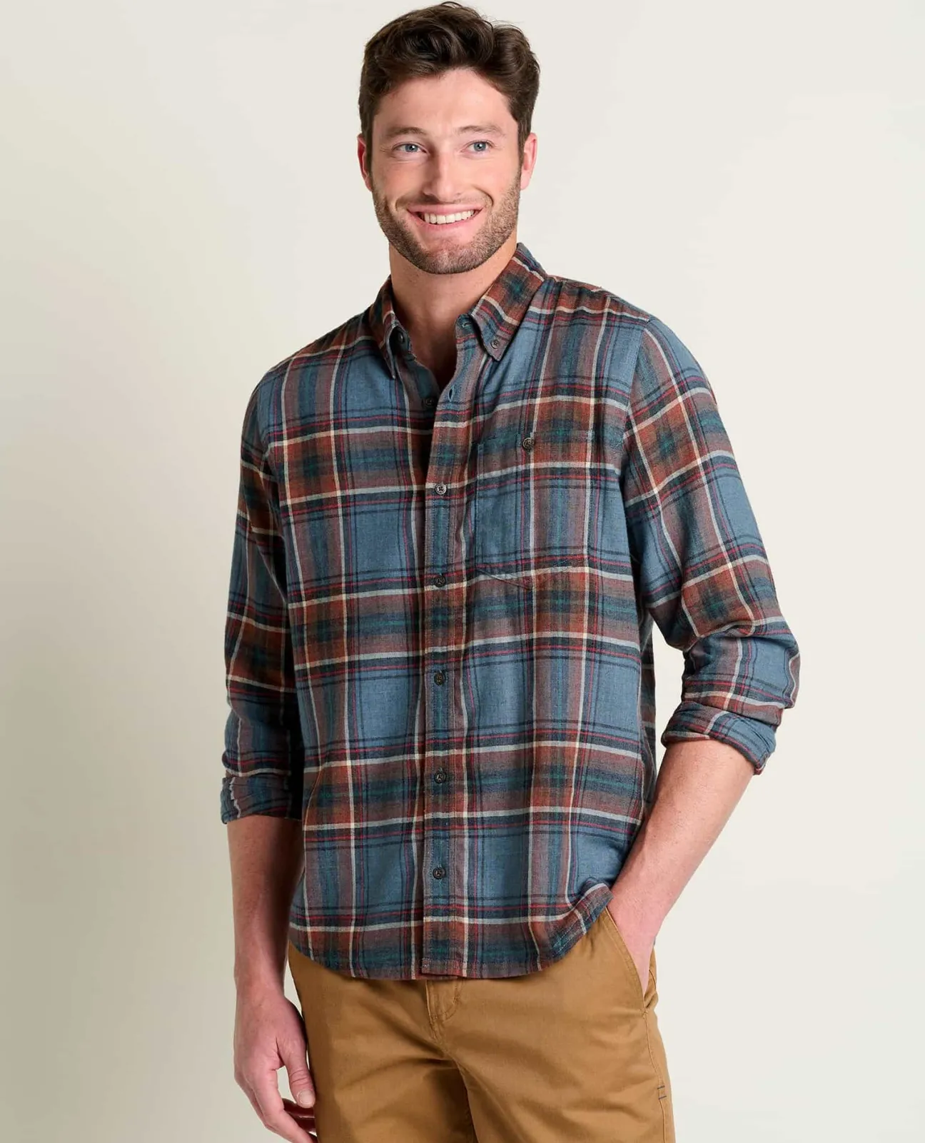 Men Toad&Co Flannels*Airsmyth Long Sleeve Shirt