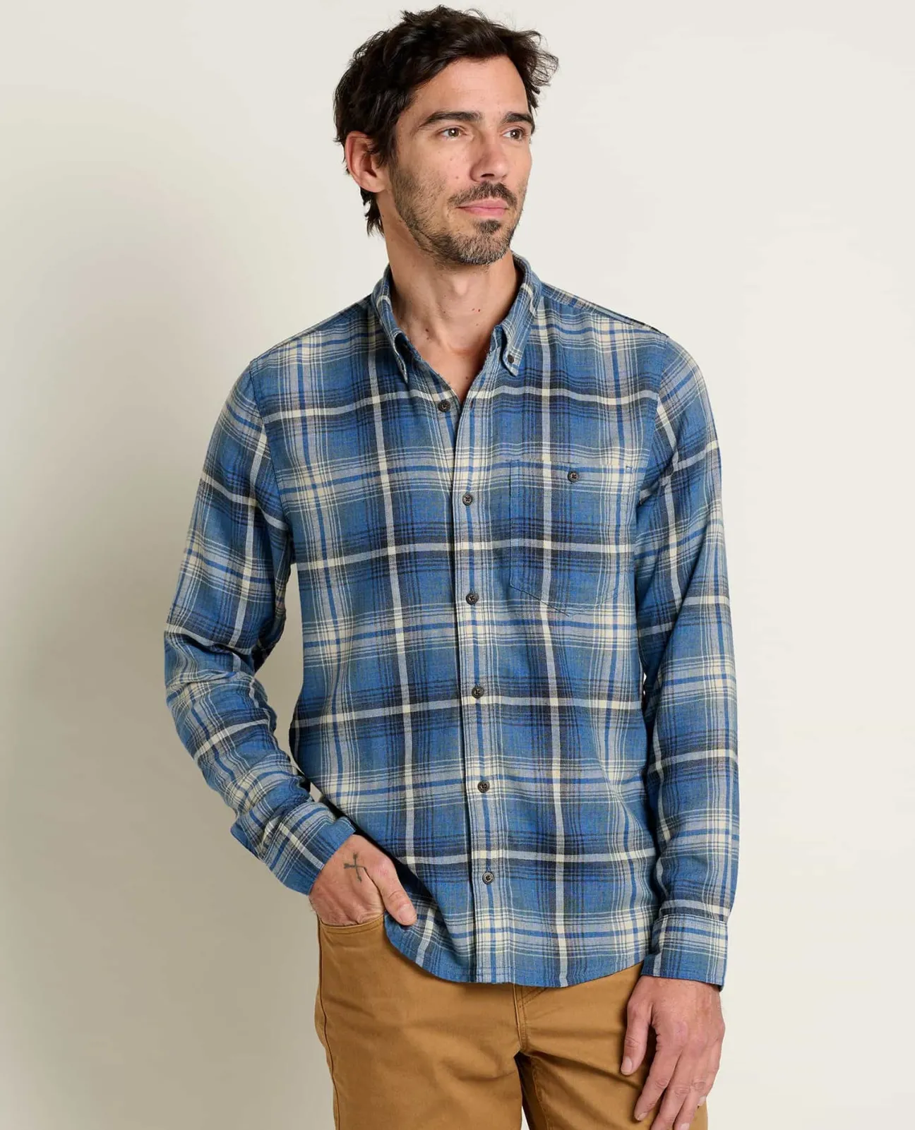 Men Toad&Co Flannels*Airsmyth Long Sleeve Shirt