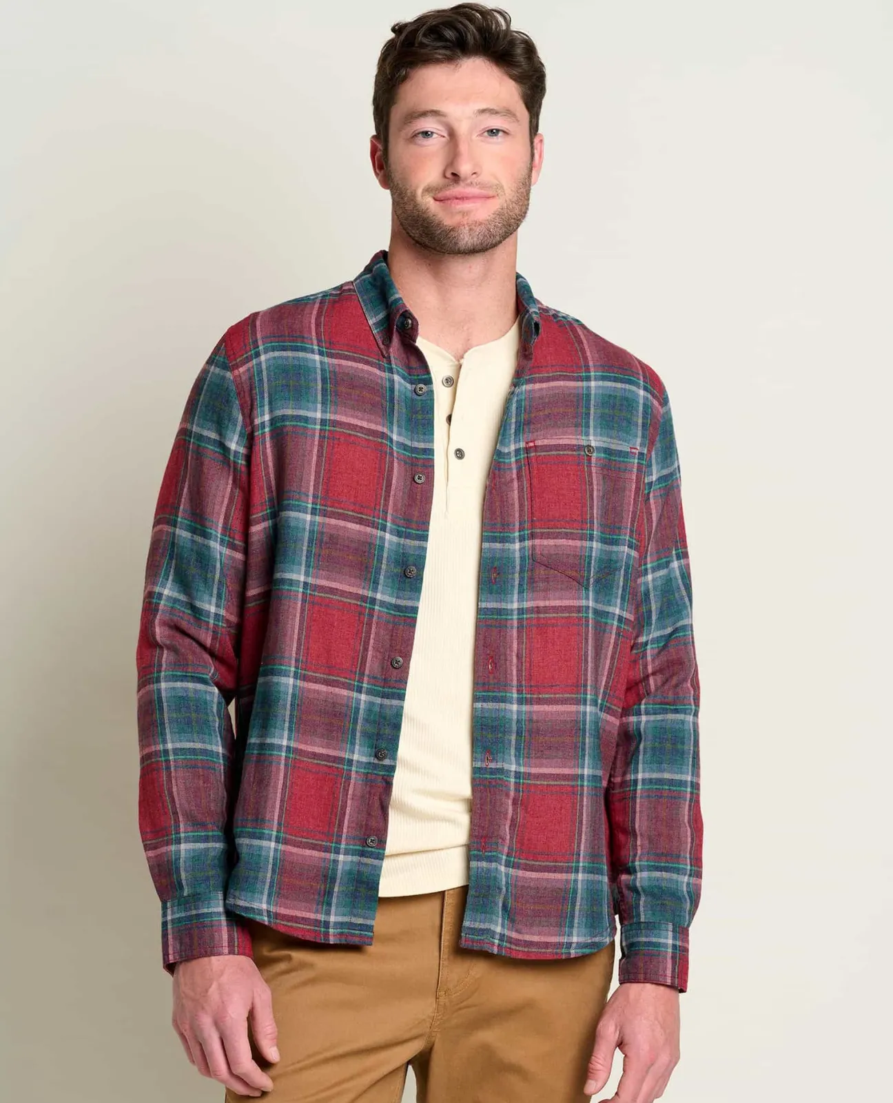 Men Toad&Co Flannels*Airsmyth Long Sleeve Shirt