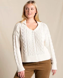 Women Toad&Co Sweaters*Bianca Cable Sweater