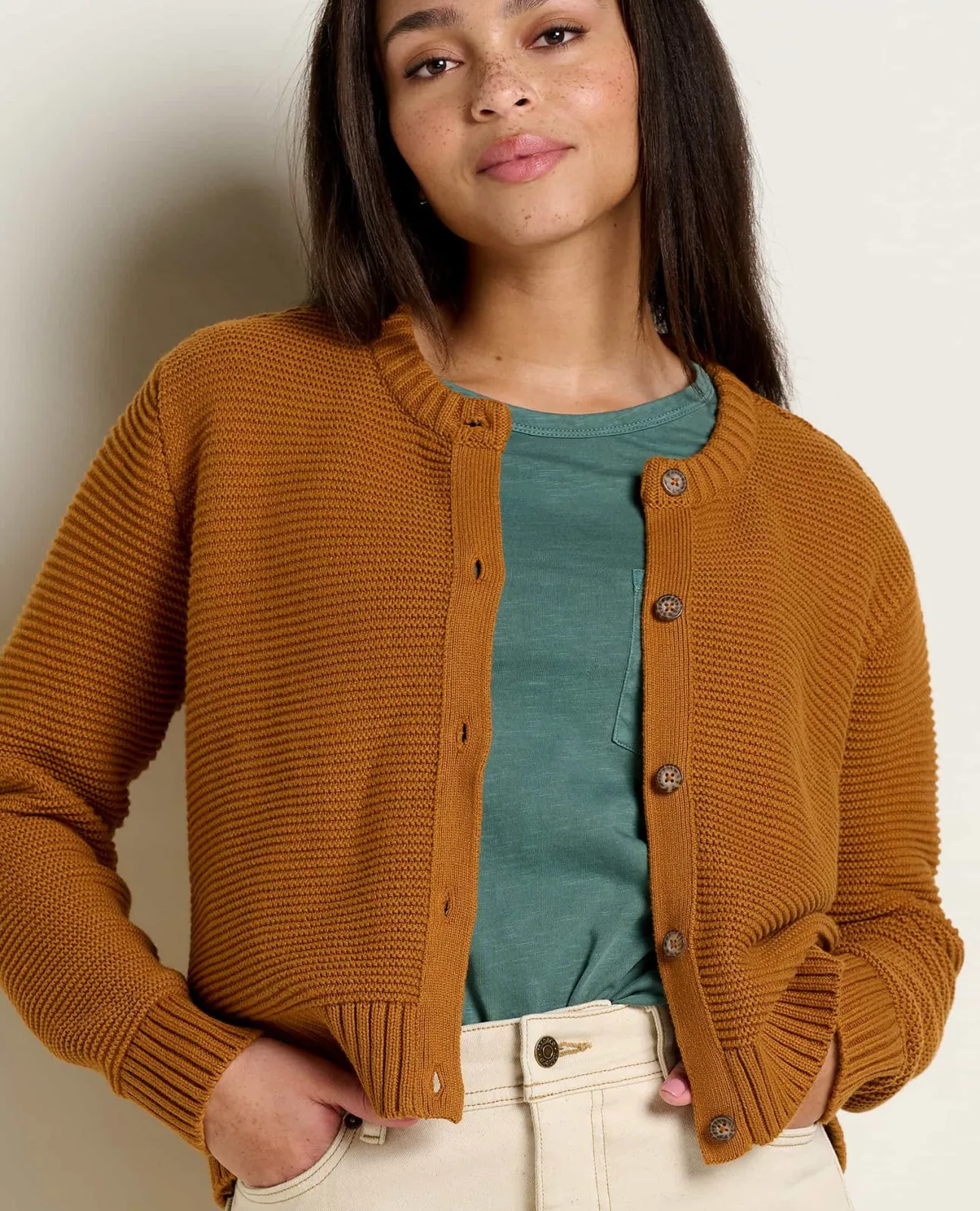 Women Toad&Co Sweaters*Bianca Crew Cardigan