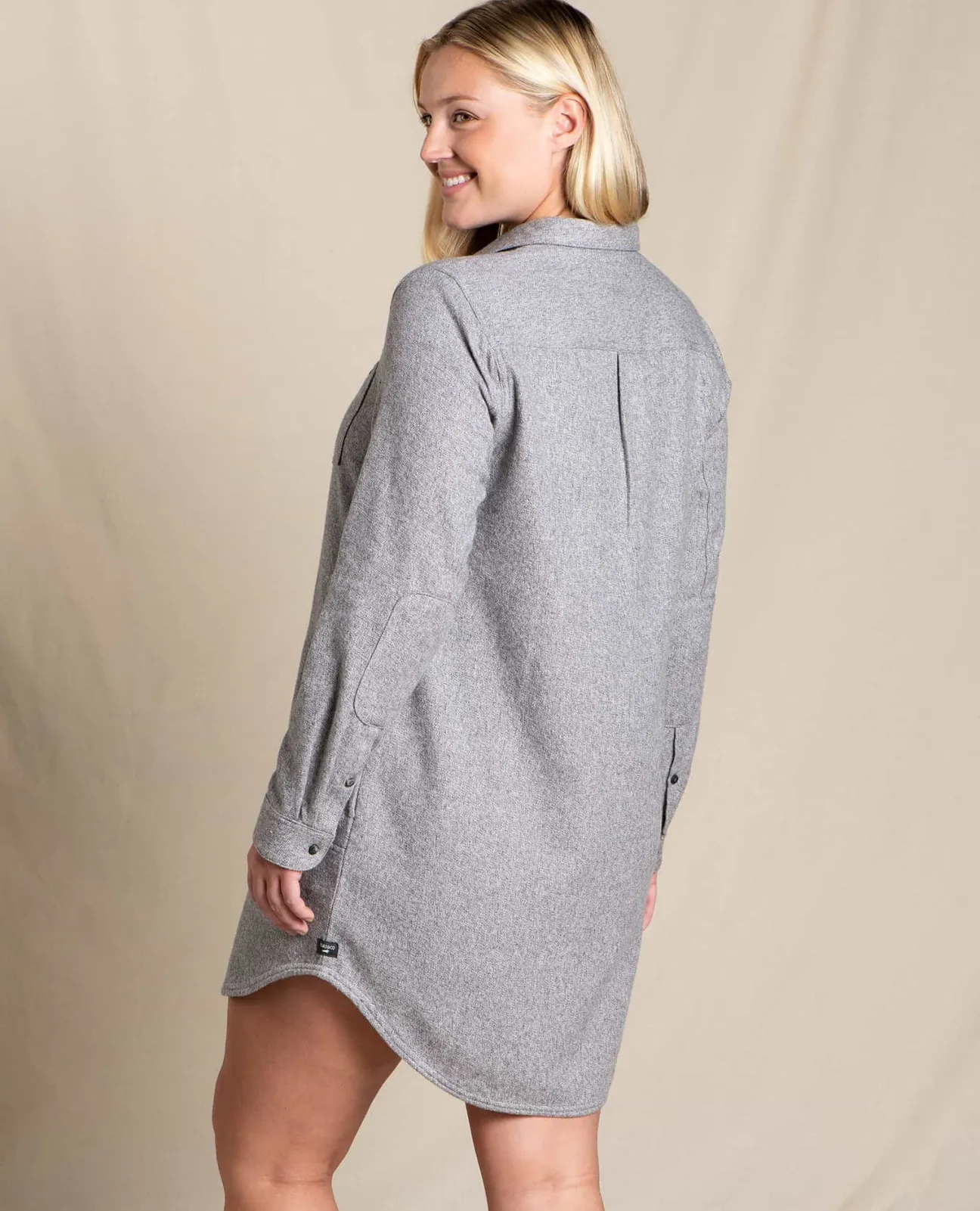 Women Toad&Co Flannels*Bodie Quarter Zip Dress
