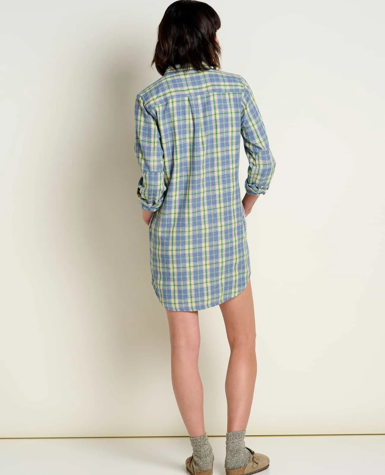 Women Toad&Co Flannels*Bodie Quarter Zip Dress