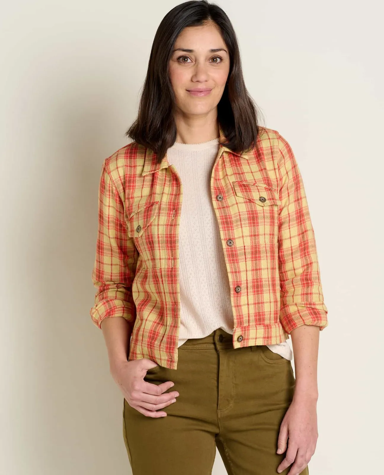 Women Toad&Co Flannels*Bodie Shirt Jacket