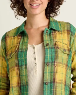 Women Toad&Co Flannels*Bodie Shirt Jacket
