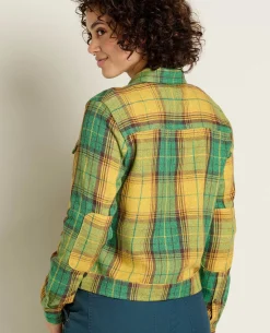 Women Toad&Co Flannels*Bodie Shirt Jacket