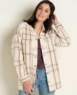 Women Toad&Co Flannels*Conifer Shirt Jacket