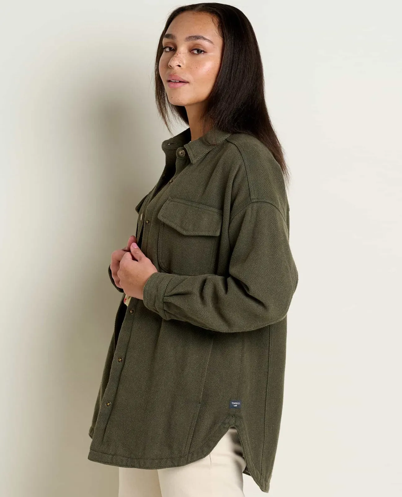 Women Toad&Co Flannels*Conifer Shirt Jacket