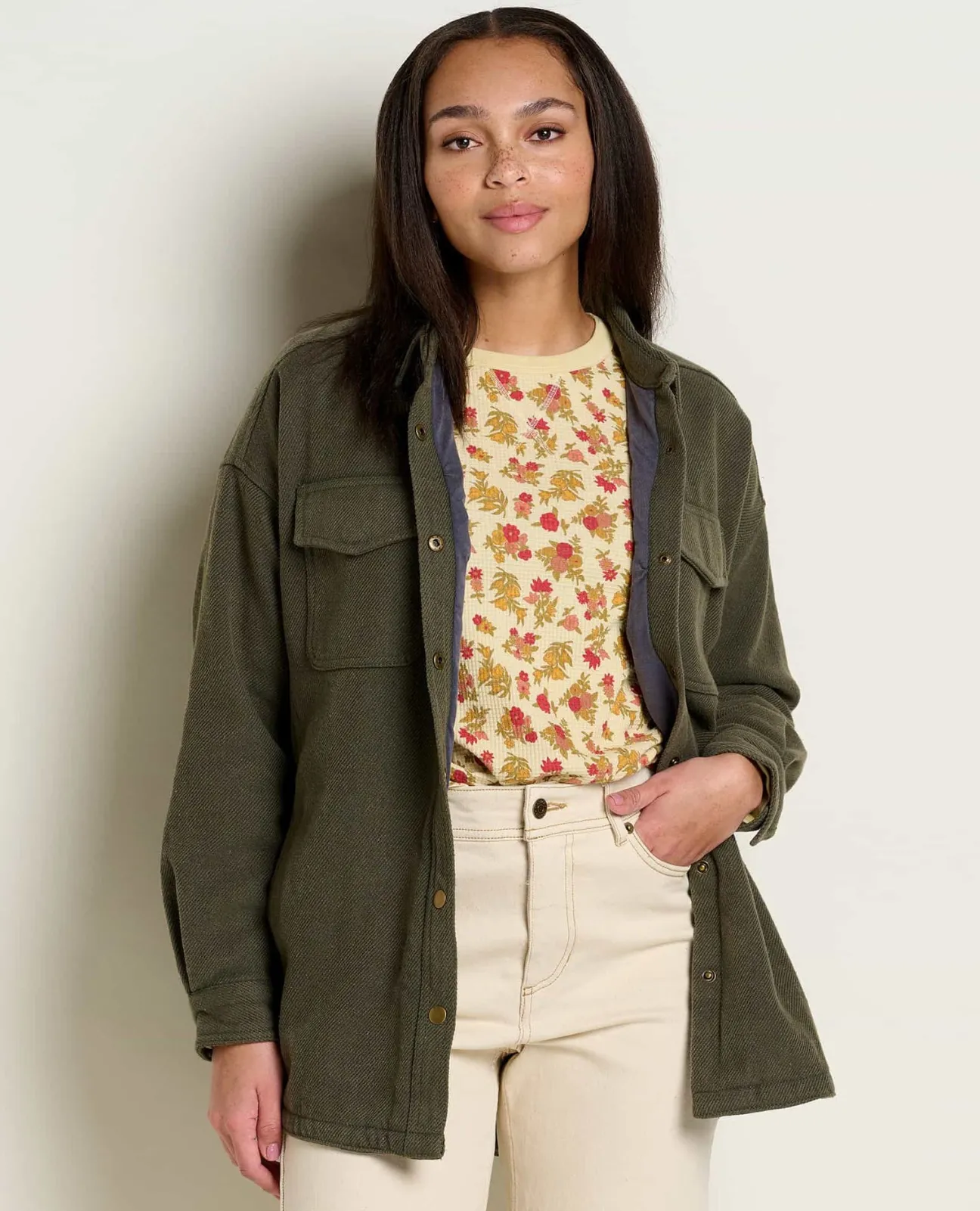 Women Toad&Co Flannels*Conifer Shirt Jacket