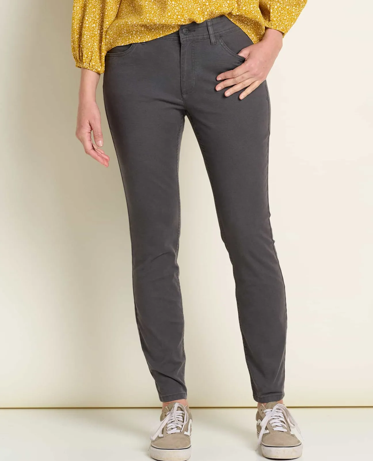 Women Toad&Co Pants*Earthworks 5 Pocket Skinny Pant