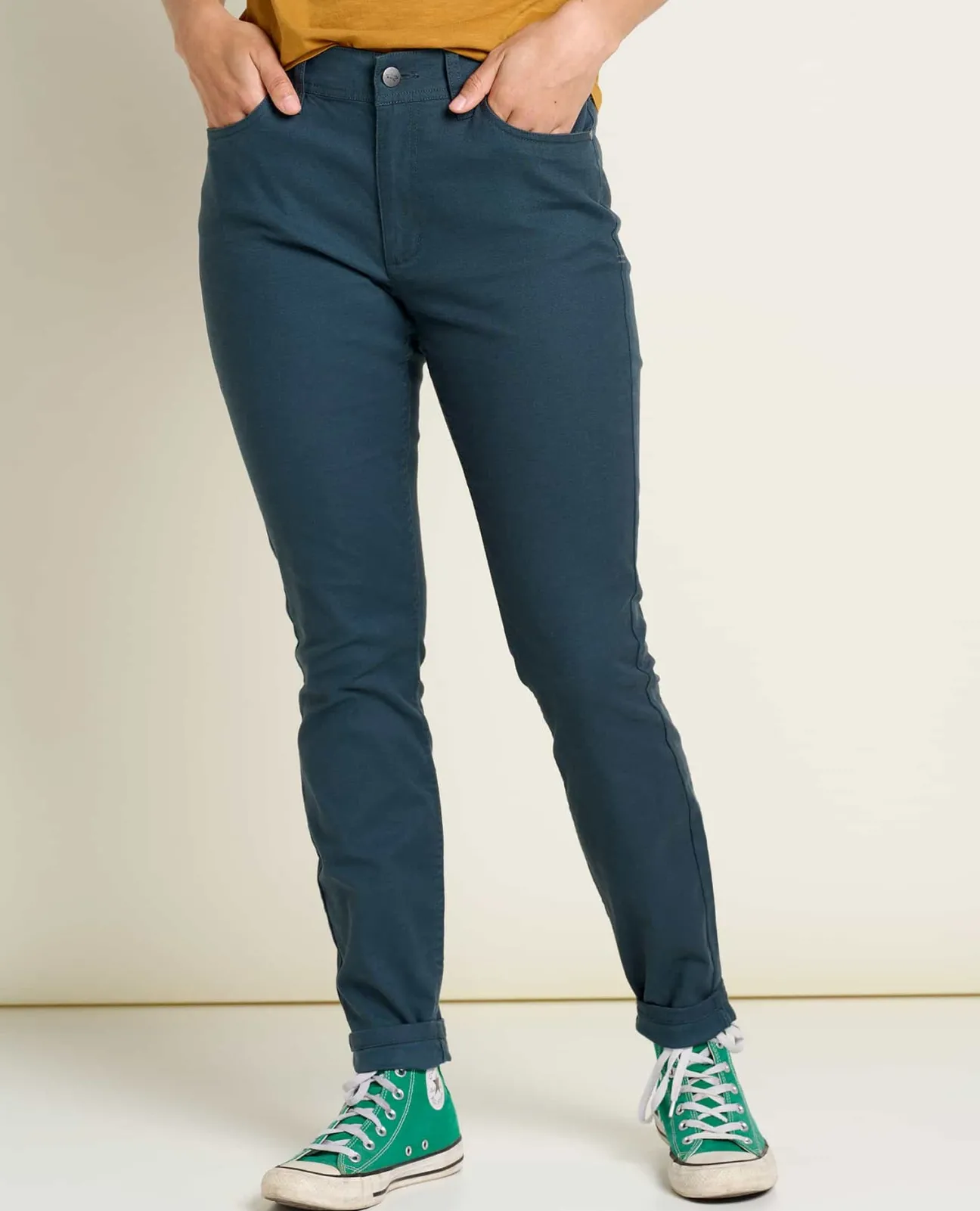 Women Toad&Co Pants*Earthworks 5 Pocket Skinny Pant