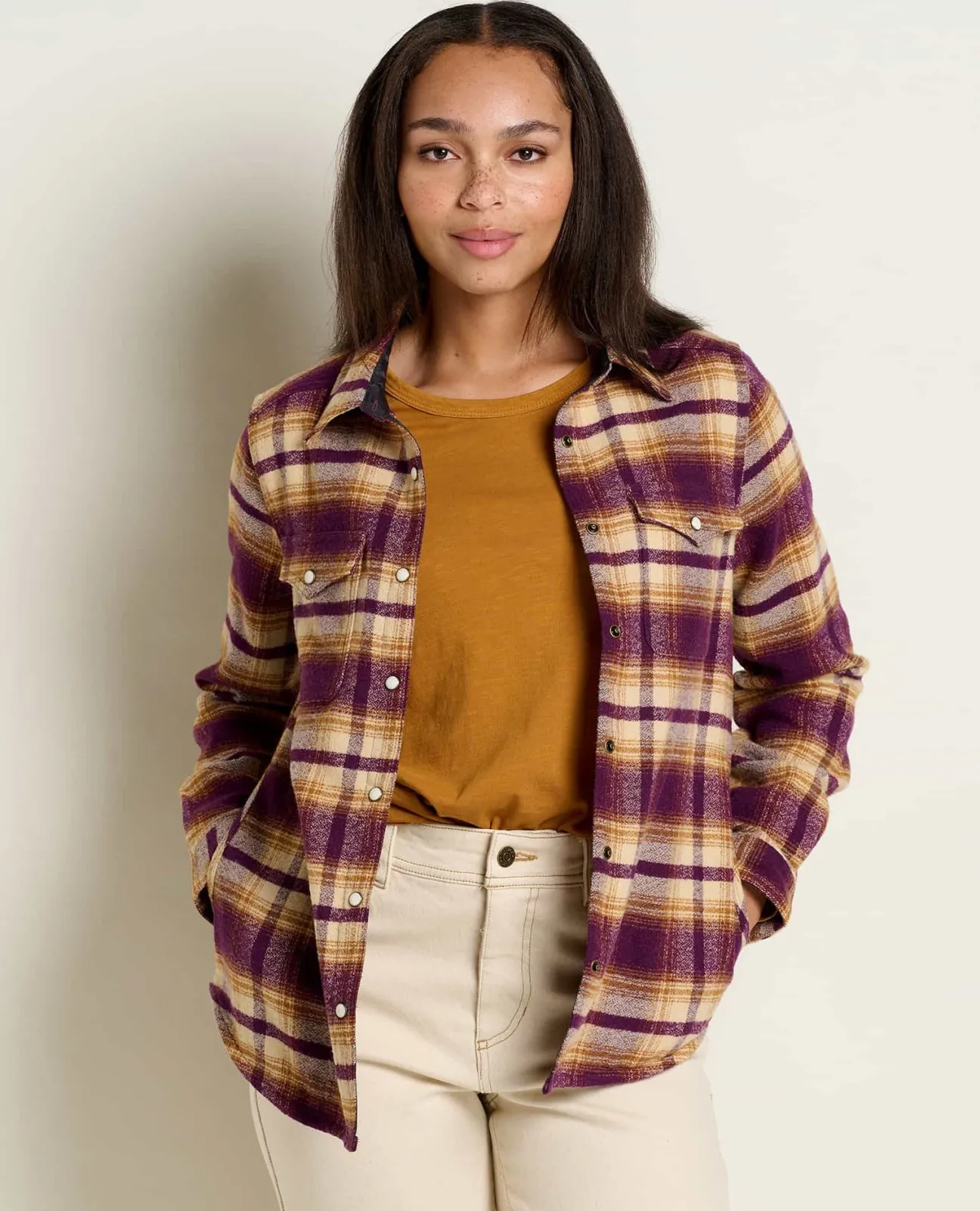 Women Toad&Co Flannels*Folk Yeah Shirt Jacket