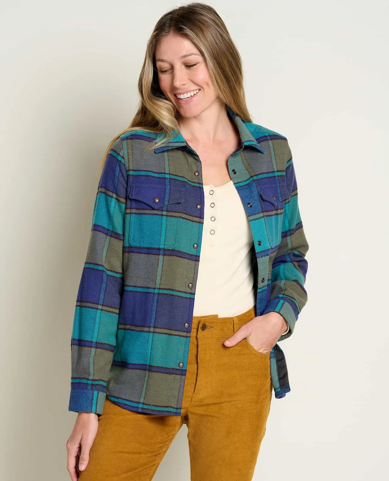 Women Toad&Co Flannels*Folk Yeah Shirt Jacket