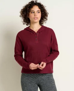 Women Toad&Co Sweaters*Foothill Pointelle Hoodie