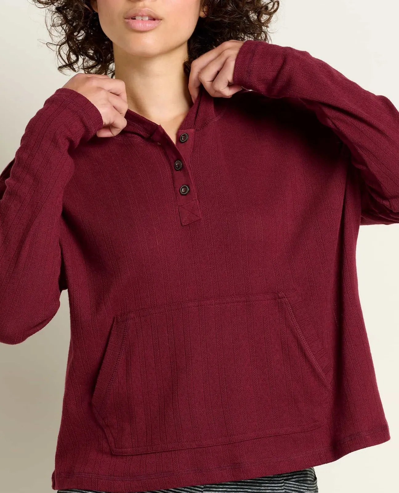 Women Toad&Co Loungewear & Sleep*Foothill Pointelle Hoodie