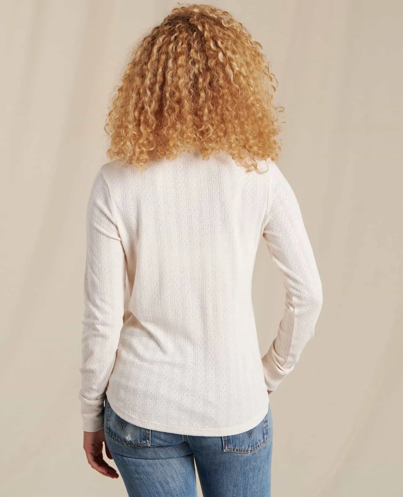 Women Toad&Co Sweaters*Foothill Pointelle Long Sleeve Crew