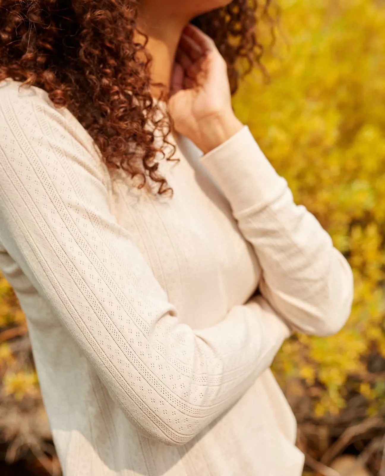 Women Toad&Co Loungewear & Sleep*Foothill Pointelle Long Sleeve Crew