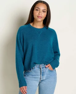 Women Toad&Co Sweaters*Foxfern Crew Sweater