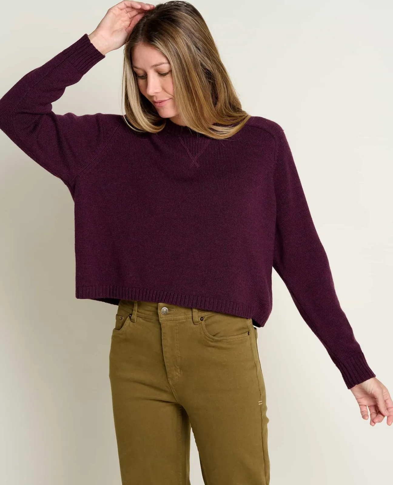 Women Toad&Co Sweaters*Foxfern Crew Sweater