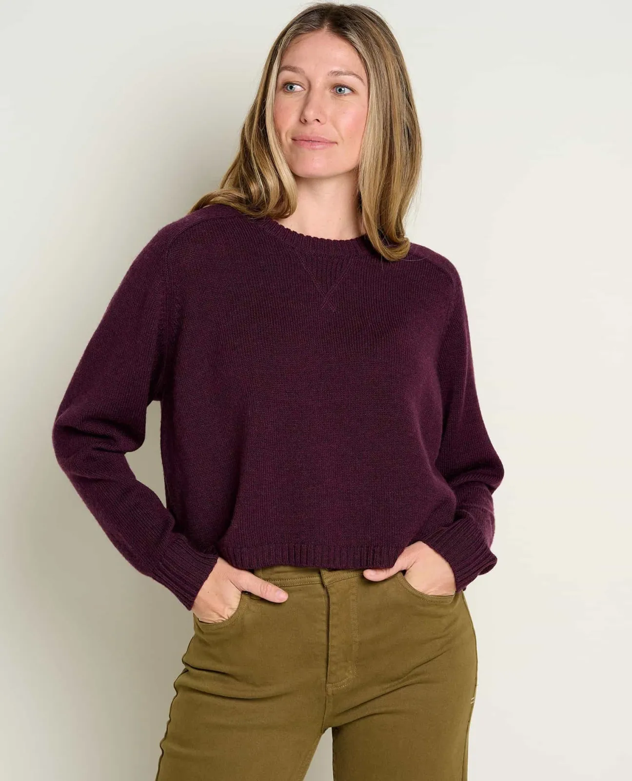 Women Toad&Co Sweaters*Foxfern Crew Sweater