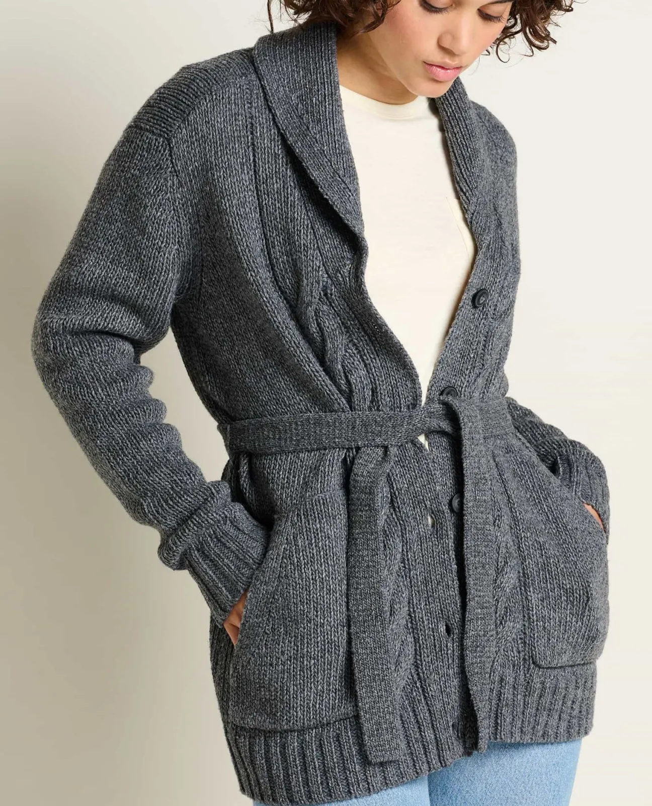 Women Toad&Co Sweaters*Ginn Cable Cardigan