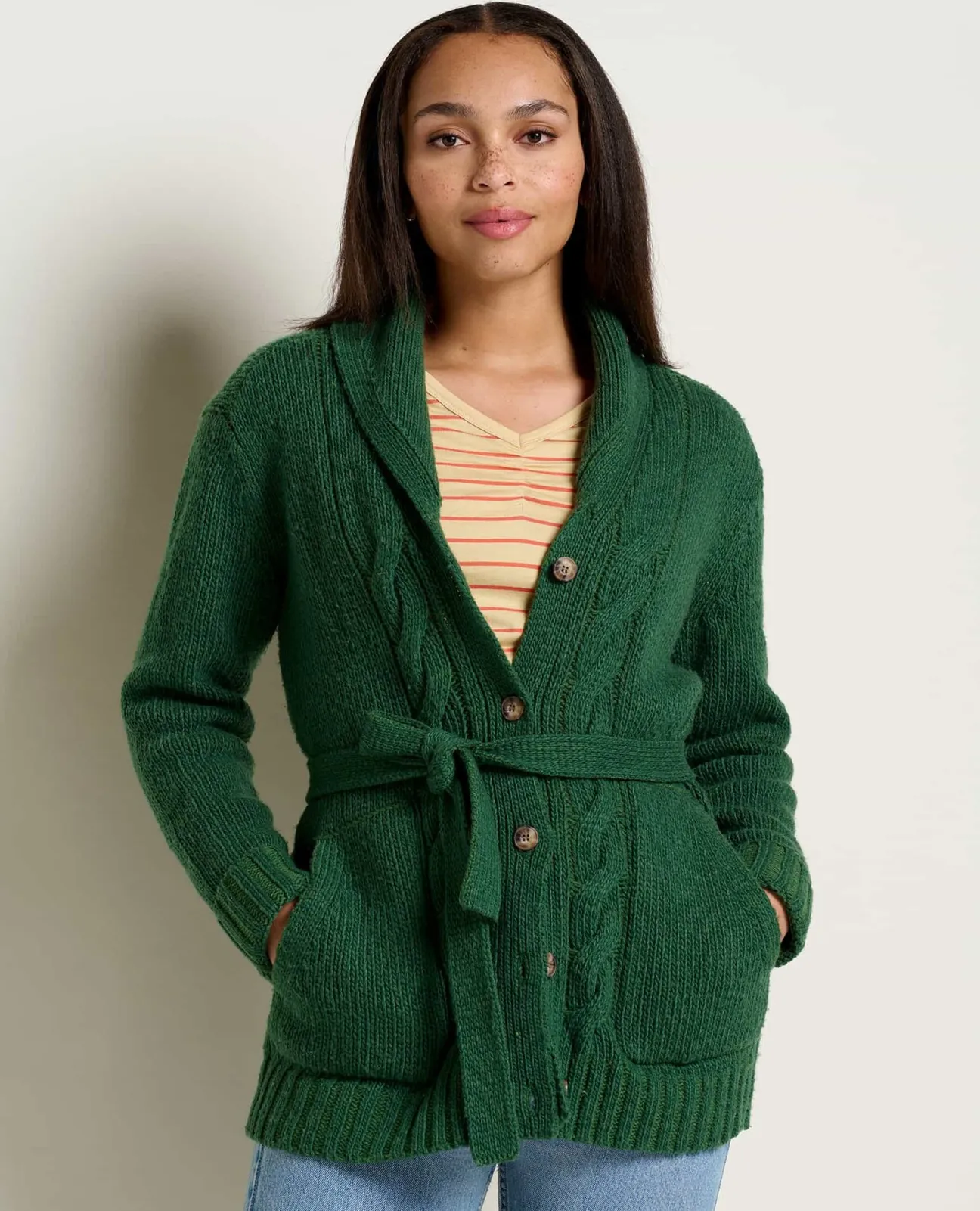Women Toad&Co Sweaters*Ginn Cable Cardigan