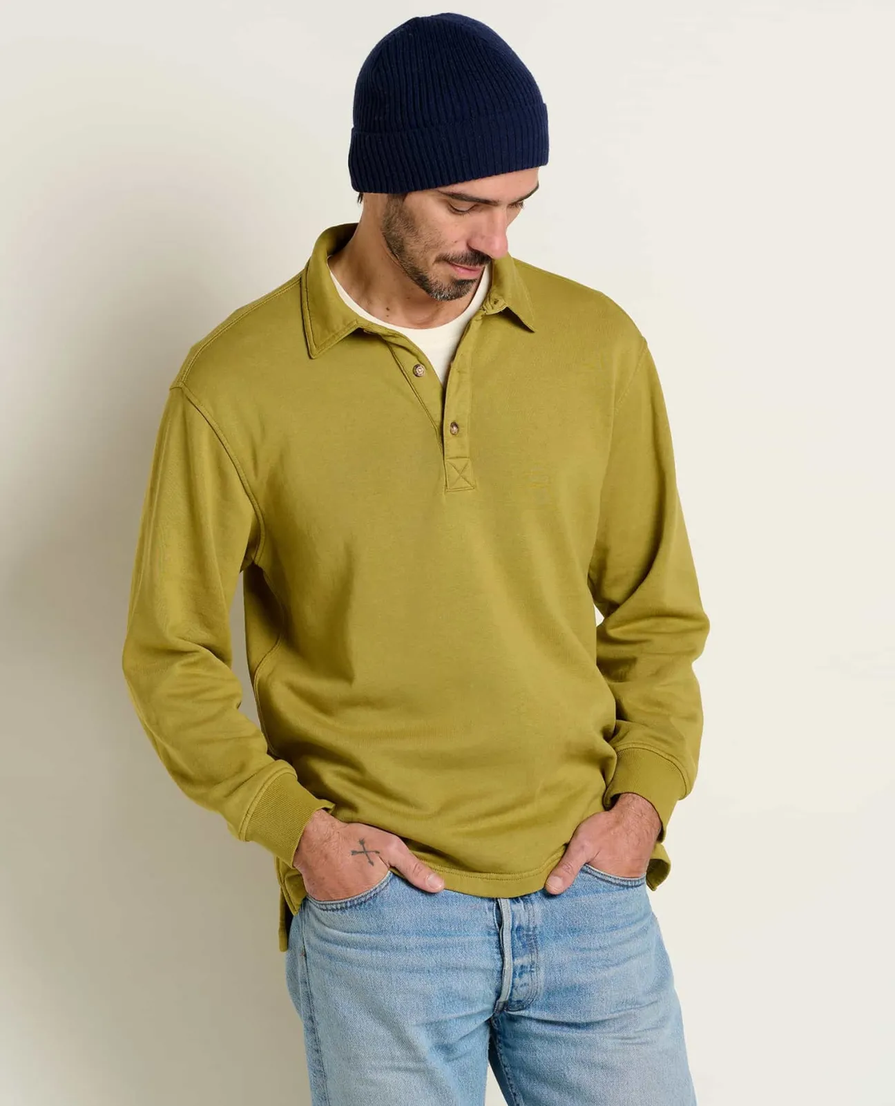 Men Toad&Co New Arrivals*Hemp Daybreaker Rugby