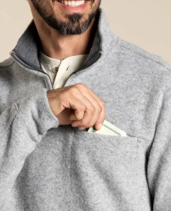 Men Toad&Co New Arrivals*Kennicott Quarter Zip Sweater