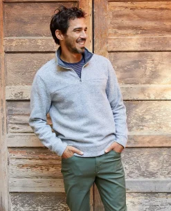 Men Toad&Co New Arrivals*Kennicott Quarter Zip Sweater
