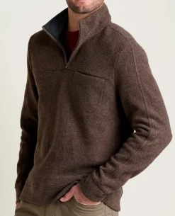 Men Toad&Co New Arrivals*Kennicott Quarter Zip Sweater