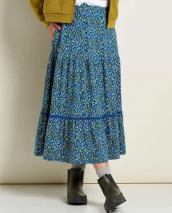 Women Toad&Co Skirts & Skorts*Marigold Tiered Midi Skirt