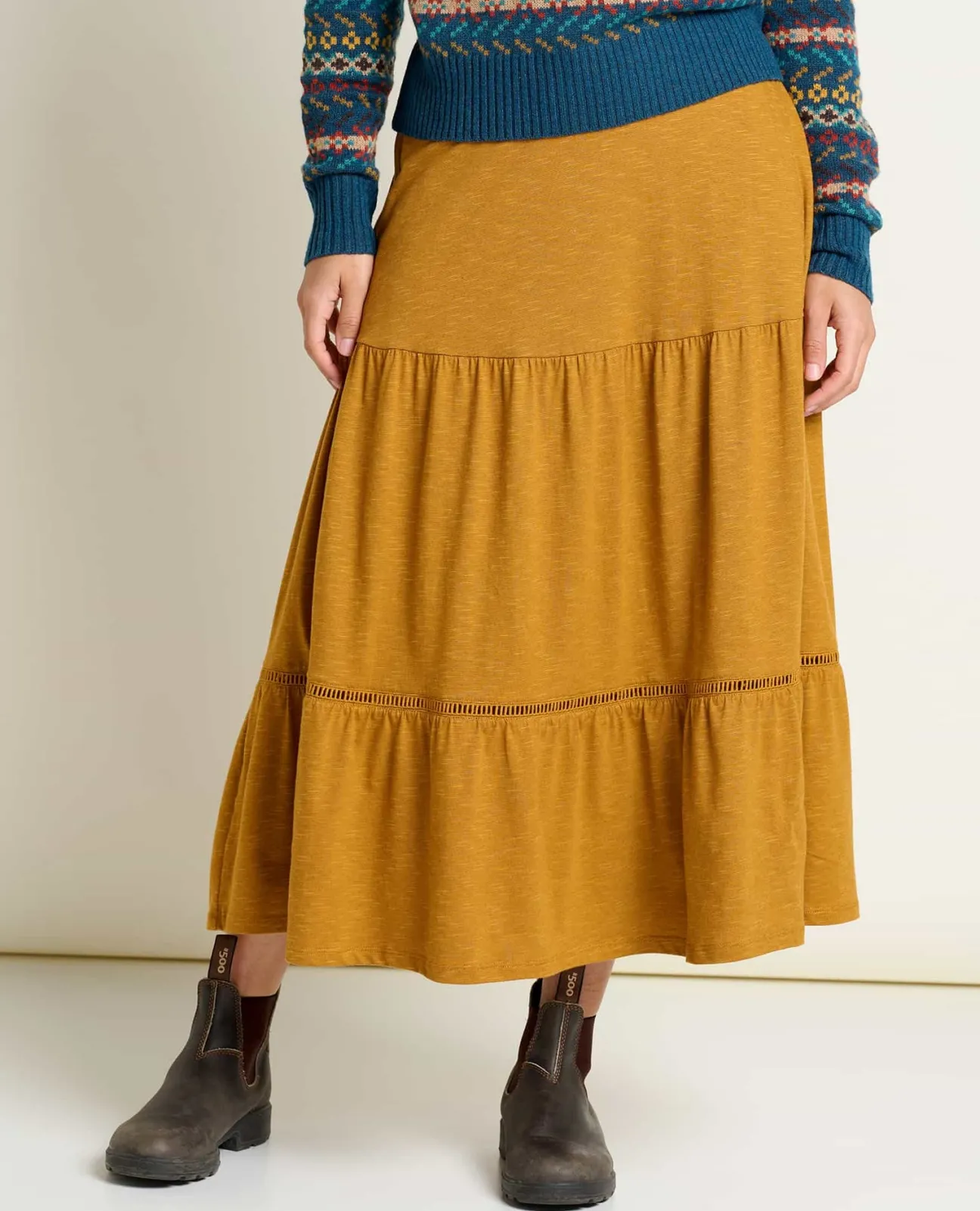 Women Toad&Co Skirts & Skorts*Marigold Tiered Midi Skirt