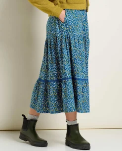 Women Toad&Co Skirts & Skorts*Marigold Tiered Midi Skirt