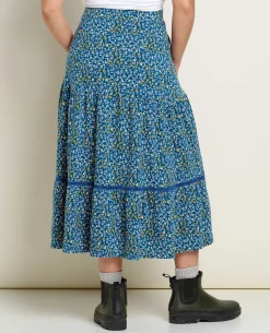 Women Toad&Co Skirts & Skorts*Marigold Tiered Midi Skirt