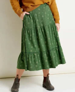 Women Toad&Co Skirts & Skorts*Marigold Tiered Midi Skirt