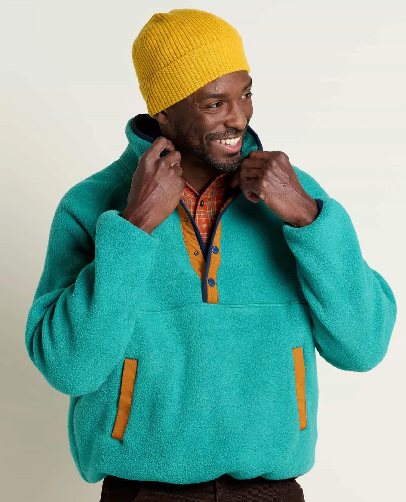 Men Toad&Co New Arrivals*Men's Campo Fleece Pullover