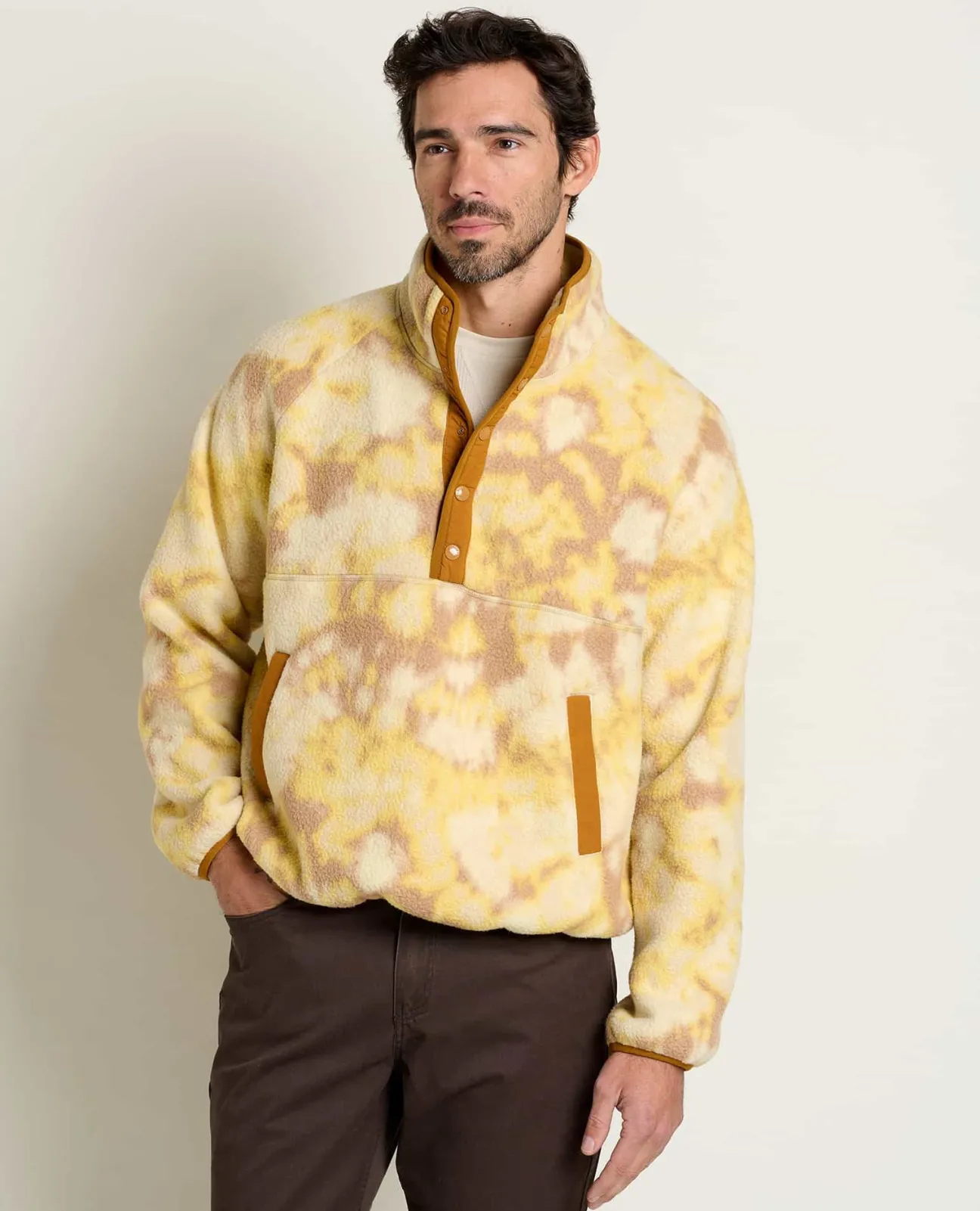 Men Toad&Co New Arrivals*Men's Campo Fleece Pullover