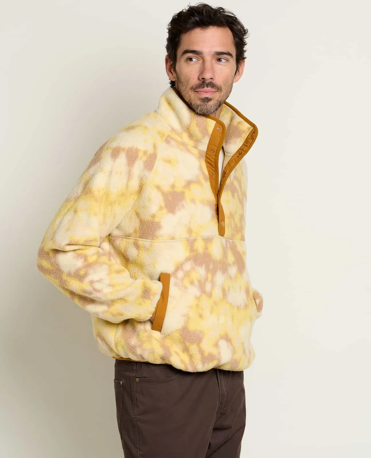 Men Toad&Co New Arrivals*Men's Campo Fleece Pullover