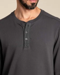 Men Toad&Co T-Shirts*Men's Ponderosa Long Sleeve Henley