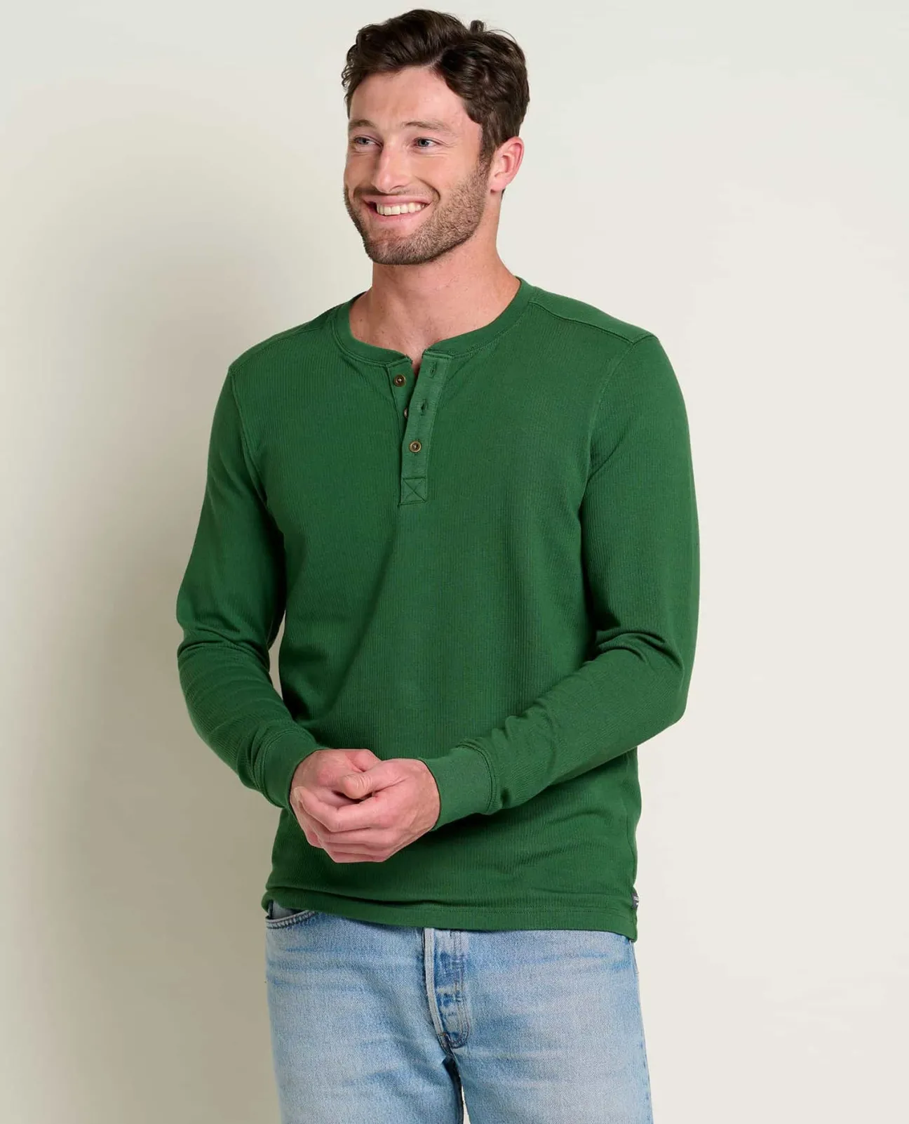 Men Toad&Co Shirts*Men's Ponderosa Long Sleeve Henley