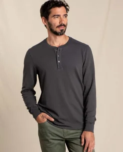 Men Toad&Co T-Shirts*Men's Ponderosa Long Sleeve Henley