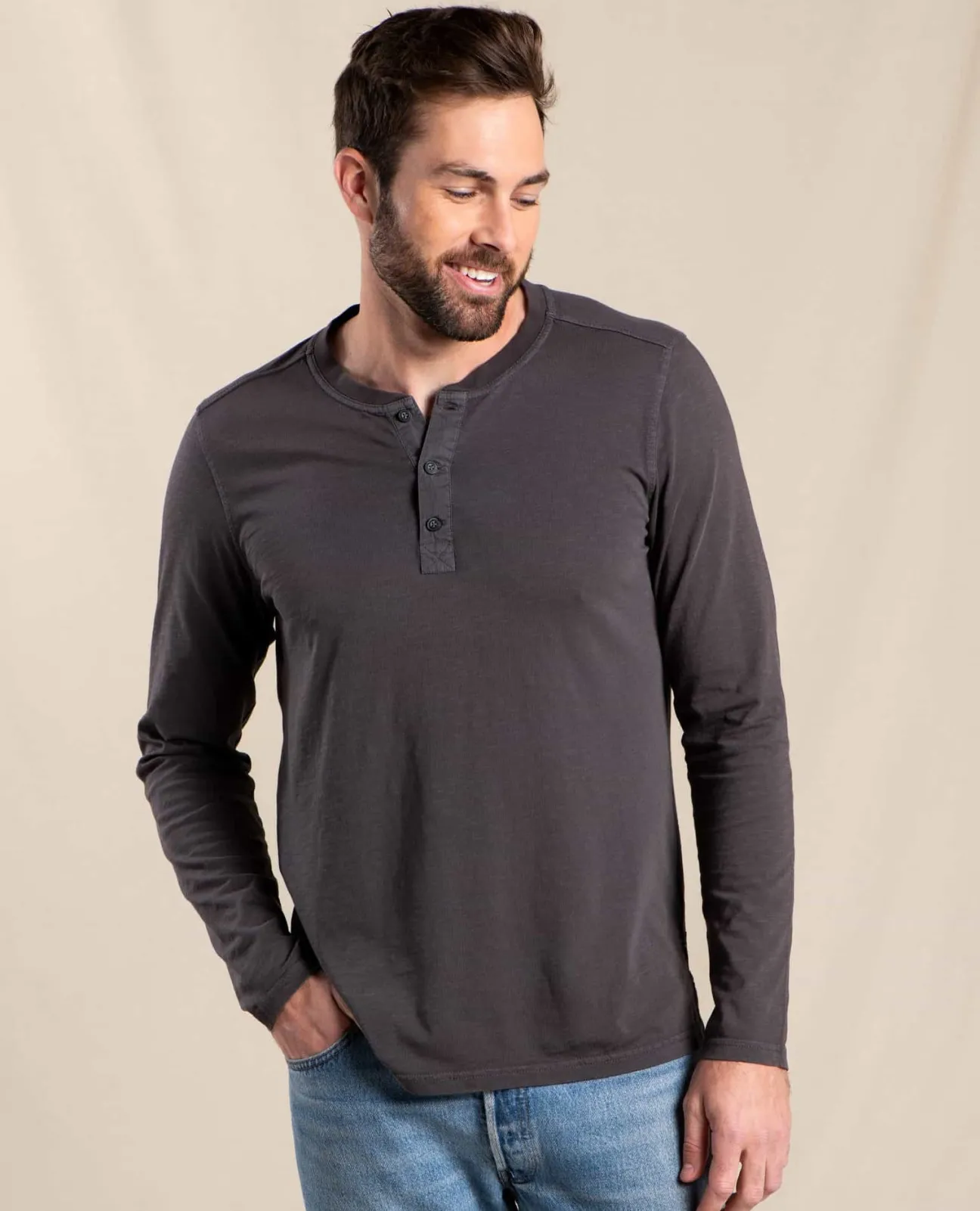 Men Toad&Co T-Shirts*Men's Primo Long Sleeve Henley