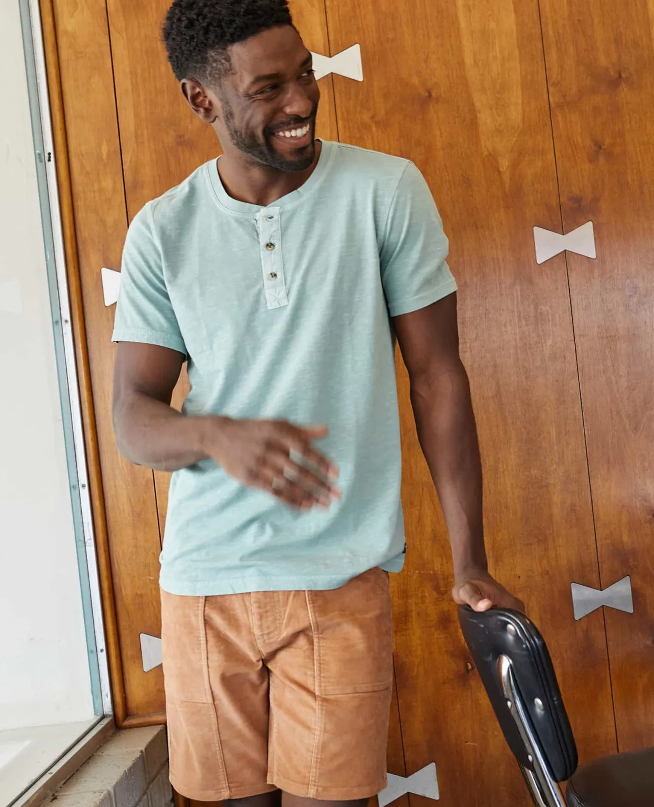 Men Toad&Co T-Shirts*Men's Primo Short Sleeve Henley