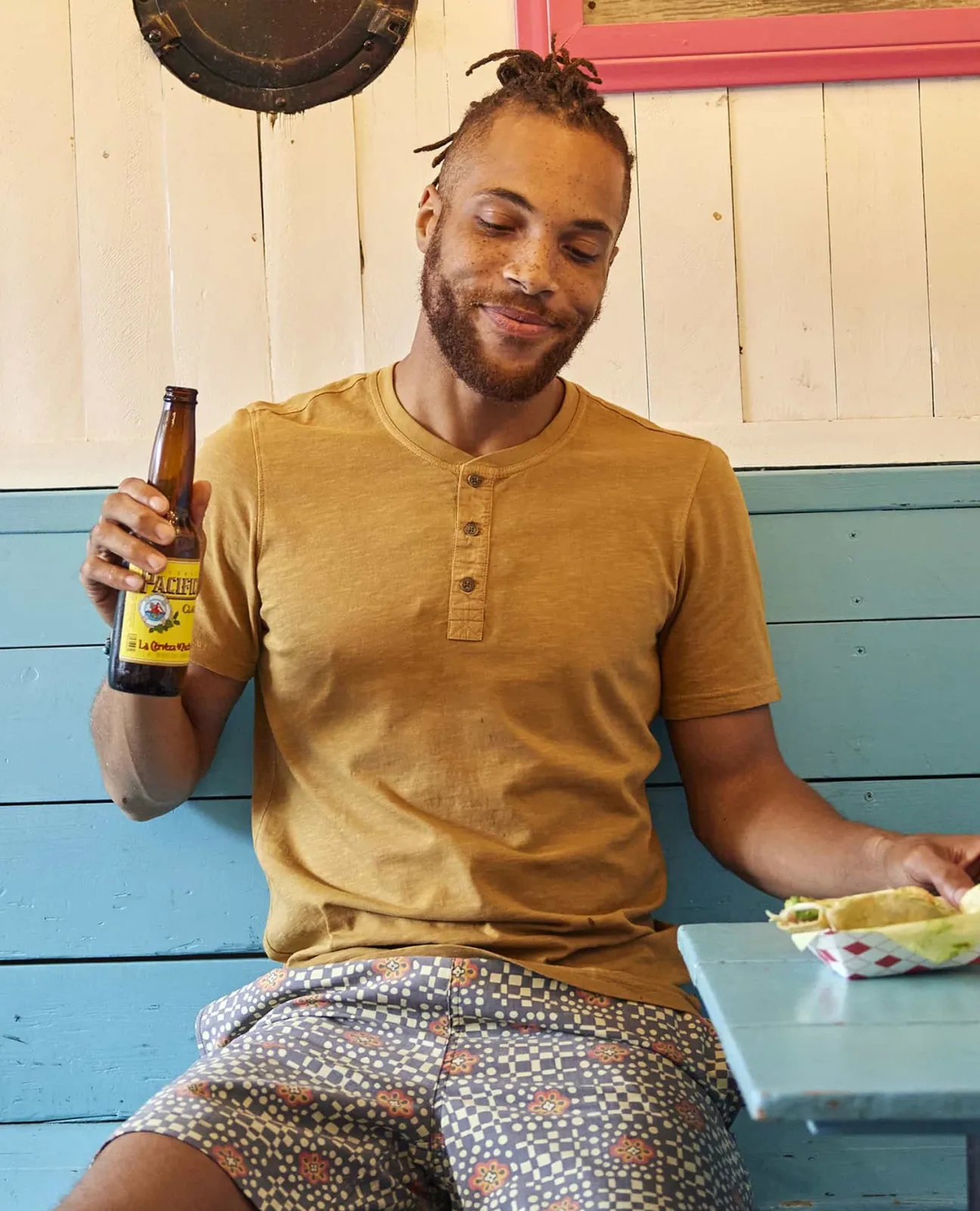 Men Toad&Co T-Shirts*Men's Primo Short Sleeve Henley