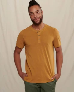 Men Toad&Co T-Shirts*Men's Primo Short Sleeve Henley