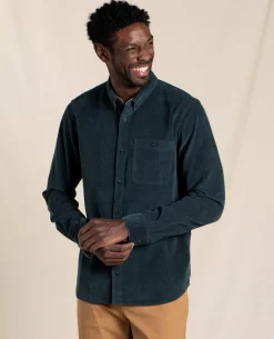 Men Toad&Co Shirts*Men's Scouter Cord Long Sleeve Shirt
