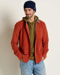 Men Toad&Co Shirts*Men's Scouter Cord Long Sleeve Shirt
