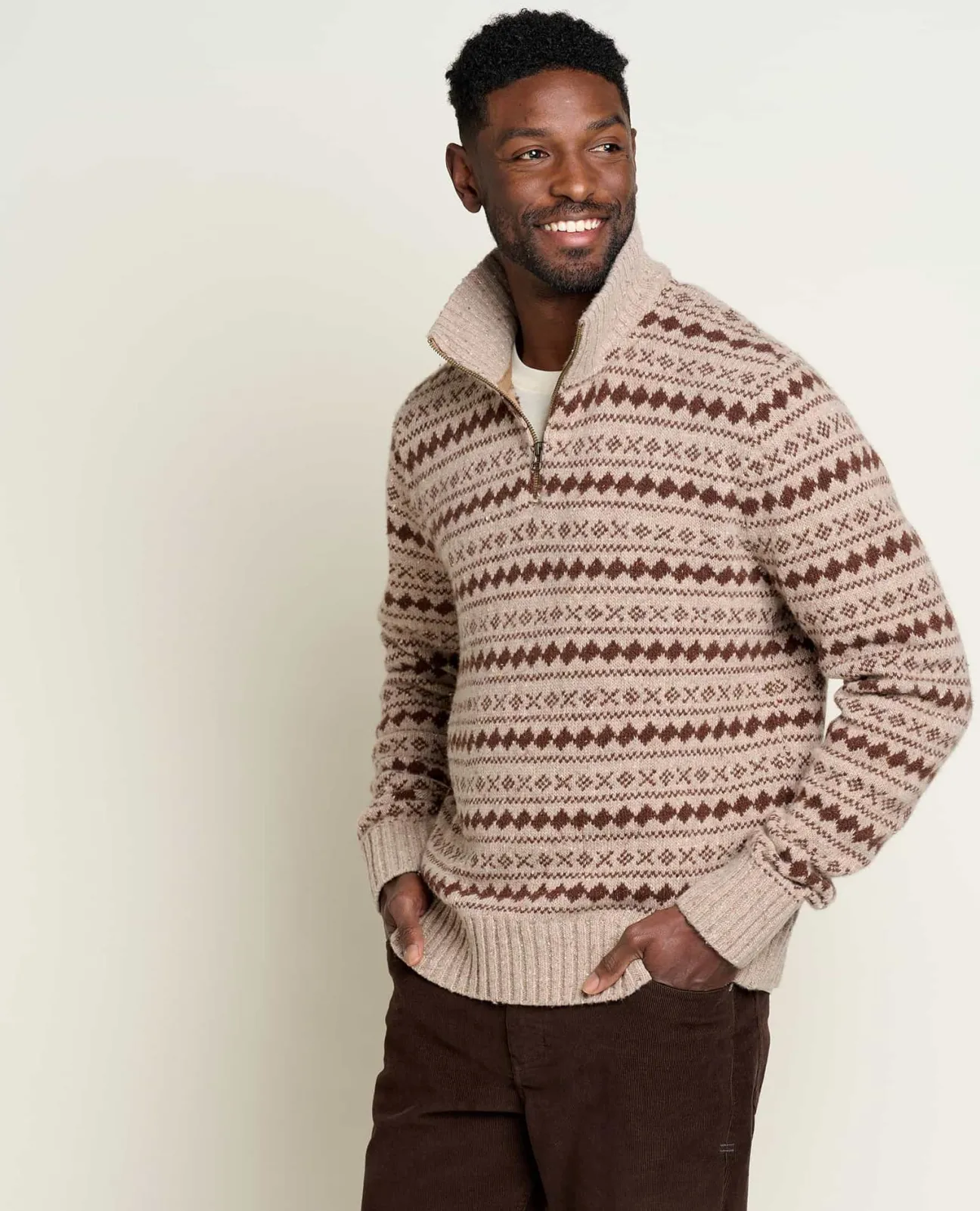 Men Toad&Co New Arrivals*Men's Wilde 1/4 Zip Sweater
