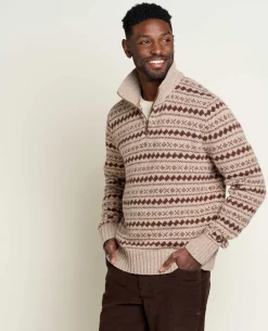 Men Toad&Co New Arrivals*Men's Wilde 1/4 Zip Sweater