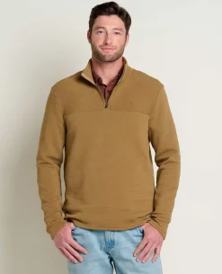 Men Toad&Co New Arrivals*Moonwake 1/4 Zip Pullover